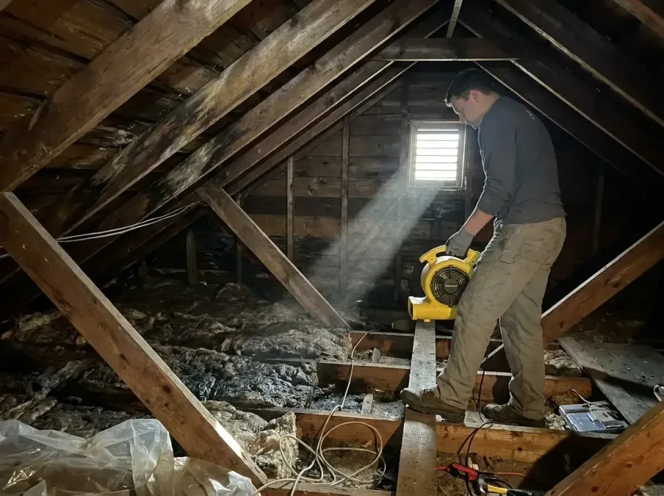 attic-water-damage-drying-proc-007 — frequently asked questions, Emergency Water Extraction & 24/7 Flood Response in San Mat…
